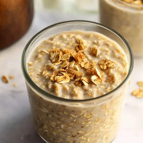 Maple Brown Sugar Protein Overnight Oats Recipe