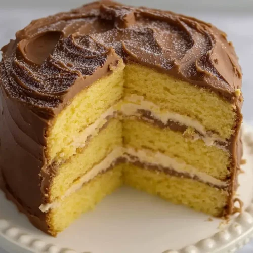 Tender Yellow Cake Recipe {Birthday Cake}