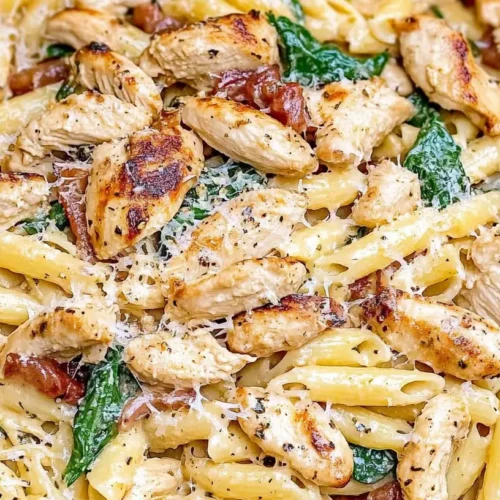Creamy Tuscan Chicken Pasta Recipe