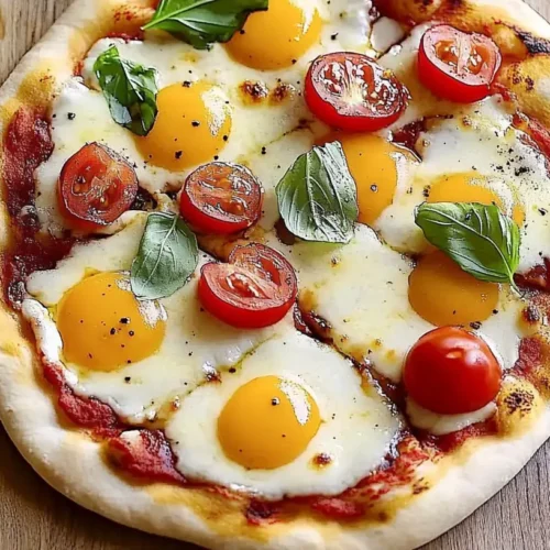 Breakfast Cheese Pizza Recipe