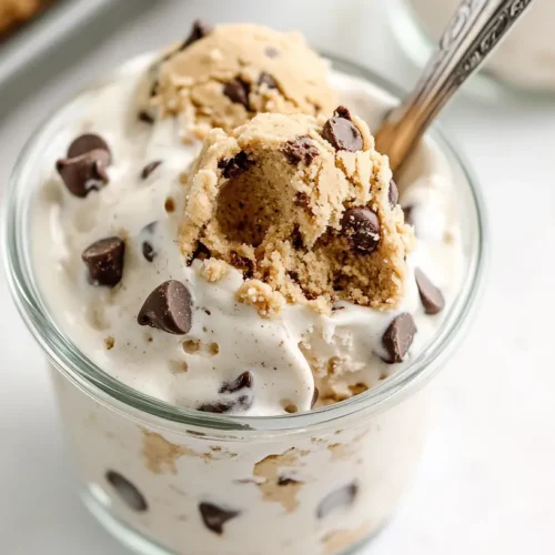 Chocolate Chip Cookie Dough Blizzard
