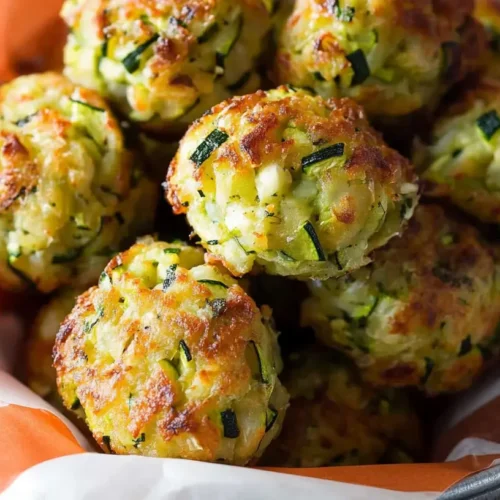 Healthy Baked Zucchini Tots