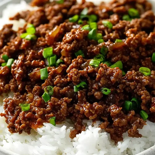 Easy Korean Ground Beef Recipe