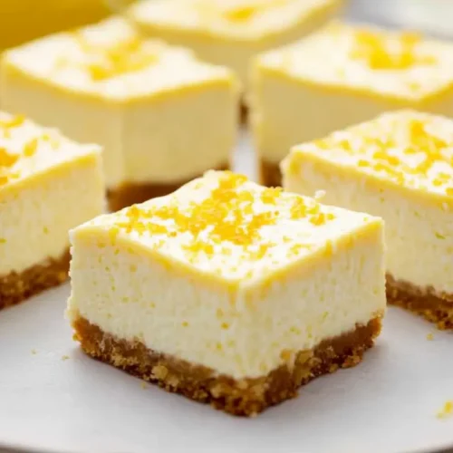 lemon ricotta cheesecake slice