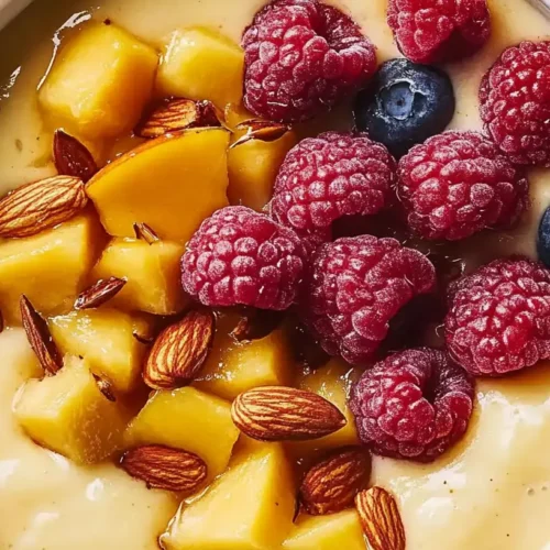 Mango-Almond Smoothie Bowl