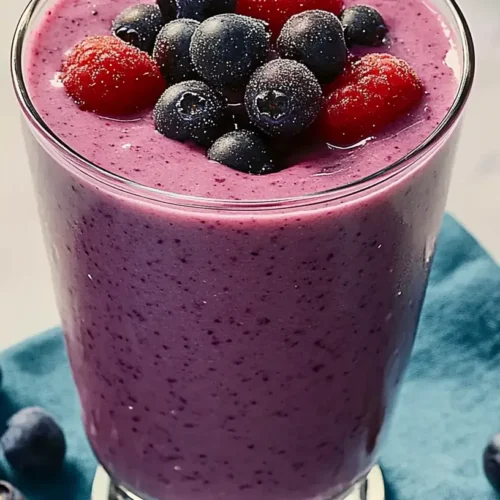 Mixed-Berry Breakfast Smoothie