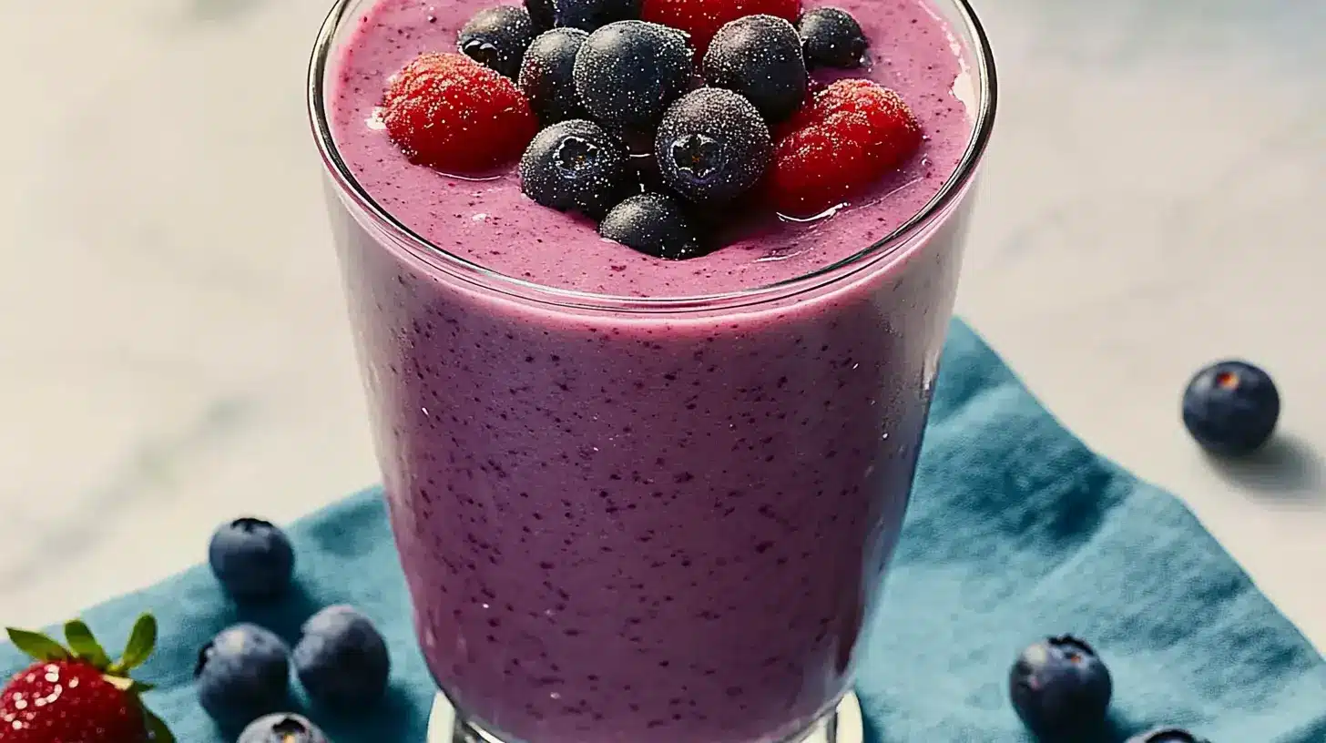 Mixed-Berry Breakfast Smoothie