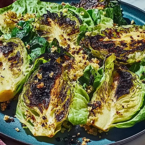 Charred Cabbage Salad