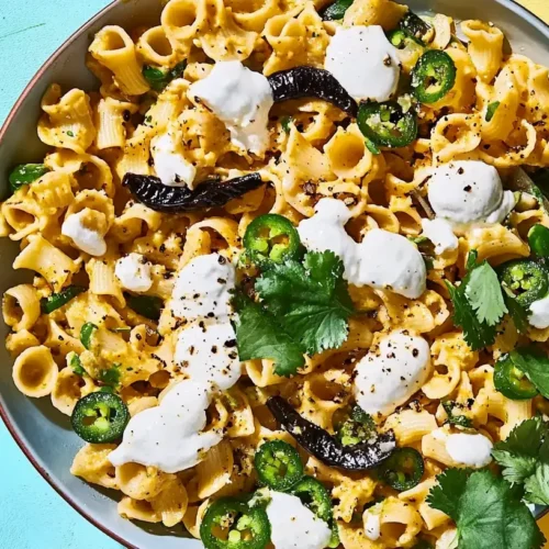 Poblano Pasta Salad