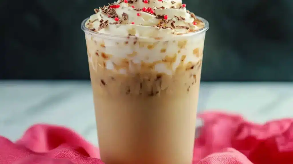 Starbucks Iced Toasted White Chocolate Mocha