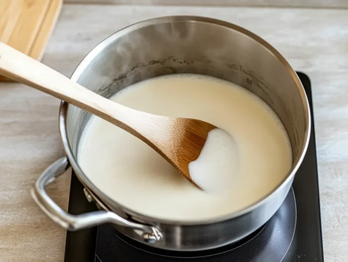 peaches and cream ice cream base preparation